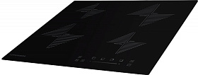 Чёрная варочная панель Kuppersberg ICS 604 фото 2 фото 2