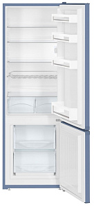 Холодильник голубого цвета в ретро стиле Liebherr CUfb 2831 фото 2 фото 2