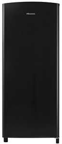 Чёрный узкий холодильник Hisense RR220D4AB2