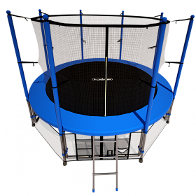 Батут 2,44 м с защитной сеткой i-Jump 8FT BLUE фото 3 фото 3