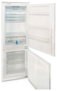 Двухкамерный холодильник глубиной 55 см с No Frost Ginzzu NFK-245