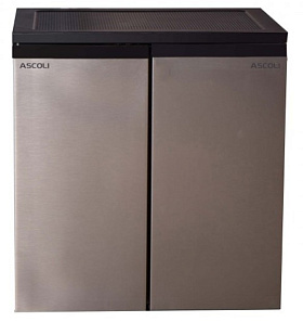 Большой двухдверный холодильник Ascoli ACDG355