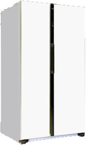 Белый холодильник Side by Side Reex RF-SBS 17557 DNF IWGL