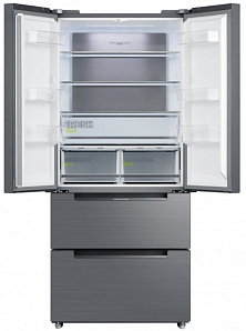 Серебристый холодильник Midea MDRF631FGF23B фото 2 фото 2