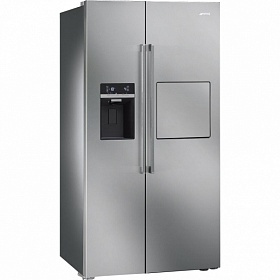 Двухдверный холодильник с ледогенератором Smeg SBS63XEDH
