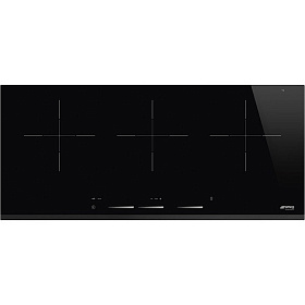 Черная индукционная варочная панель Smeg SIH7933B Classica