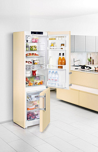 Бежевые двухкамерные холодильники Liebherr Liebherr CNbe 4015 фото 4 фото 4
