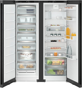 Чёрный холодильник Liebherr XRFbd 5220 (SFNbde 5227 + SRbde 5220)