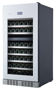 Двухзонный винный шкаф LIBHOF SRD-94 white фото 2 фото 2