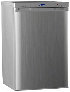 Маленький холодильник Позис FV-108 серебристый металлопласт