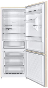 Бежевый холодильник с зоной свежести Maunfeld MFF1857NFBG фото 2 фото 2