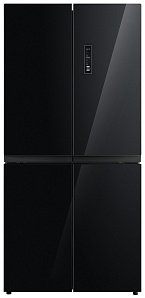 Чёрный холодильник с No Frost Korting KNFM 81787 GN