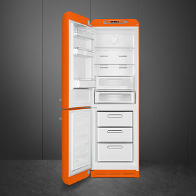 Цветной двухкамерный холодильник Smeg FAB32LOR3 фото 2 фото 2