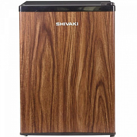 Коричневый холодильник Shivaki SHRF-75CHT