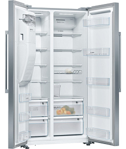 Отдельностоящий двухдверный холодильник Bosch KAI93VL30R фото 2 фото 2