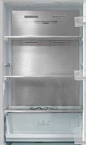 Холодильник  шириной 60 см Korting KNFC 62029 W фото 3 фото 3