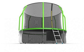 Каркасный батут 3,66 м с сеткой EVO FITNESS JUMP Cosmo 12ft (Green) + нижняя сеть фото 4 фото 4