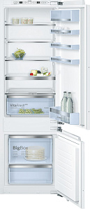 Двухкамерный встраиваемый холодильник Bosch KIS 87AF30R фото 2 фото 2