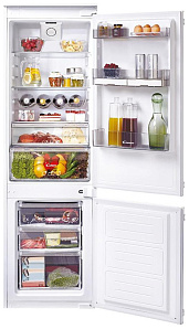 Белый холодильник Candy CKBBS 172 FT