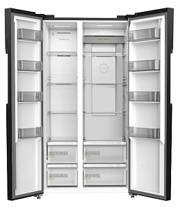 Серебристый холодильник Midea MRS518SFNMGR2 фото 2 фото 2