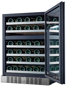 Компрессорный винный шкаф LIBHOF CFD-46 white фото 4 фото 4