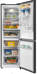 Серебристый холодильник Midea MDRB470MGE05T фото 2 фото 2