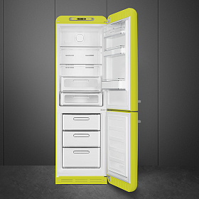 Цветной холодильник в стиле ретро Smeg FAB32RLI3 фото 2 фото 2