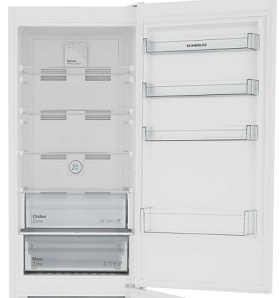 Двухкамерный однокомпрессорный холодильник  Scandilux CNF379Y00 W фото 3 фото 3