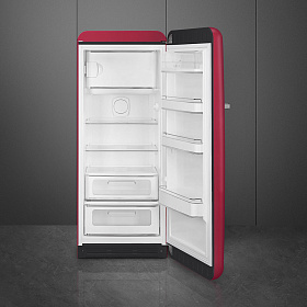Красный холодильник в стиле ретро Smeg FAB28RDRB5 фото 2 фото 2