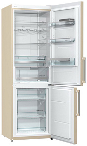 Бежевый холодильник с No Frost Gorenje NRK 6192 MC