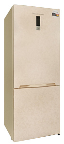 Бежевый холодильник шириной 70 см Schaub Lorenz SLU S620E3E фото 2 фото 2