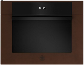 Электрический духовой шкаф коричневого цвета Bertazzoni F457MODMWTC