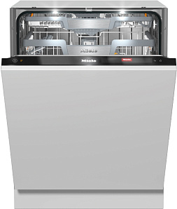 Чёрная посудомоечная машина Miele G7970 SCVi