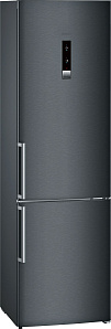 Серебристый холодильник Siemens KG39EAX2OR