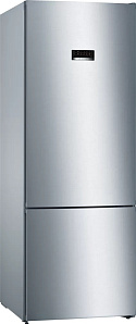 Серый холодильник Bosch KGN56VI20R