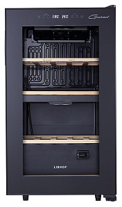 Винный шкаф для дома LIBHOF GMD-33 black фото 2 фото 2