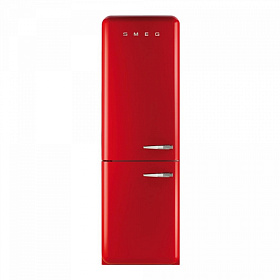 Ретро красный холодильник Smeg FAB 32LRN1
