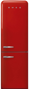 Холодильник бордового цвета Smeg FAB32RRD3