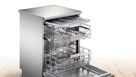 Посудомоечная машина серебристого цвета Bosch SMS4ECI26M фото 2 фото 2