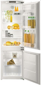 Встраиваемый двухкамерный холодильник Korting KSI 17875 CNF