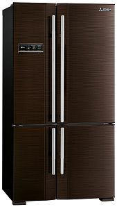 Широкий холодильник с нижней морозильной камерой Mitsubishi Electric MR-LR78G-BR-R