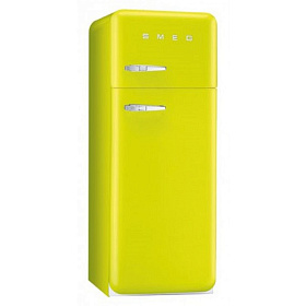 Цветной холодильник в стиле ретро Smeg FAB30VE7