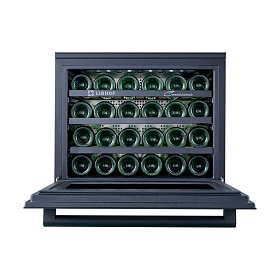 Горизонтальный винный шкаф LIBHOF CK-24 black фото 4 фото 4