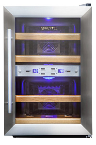 Двухтемпературный винный шкаф Meyvel MV12-SF2 (easy) фото 2 фото 2
