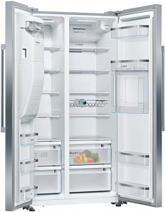 Двухдверный холодильник с ледогенератором Bosch KAG93AI304 фото 2 фото 2