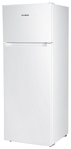 Невысокий холодильник с морозильной камерой Hyundai CT2551WT белый фото 4 фото 4