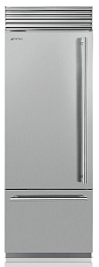 Серый холодильник Smeg RF376LSIX фото 3 фото 3