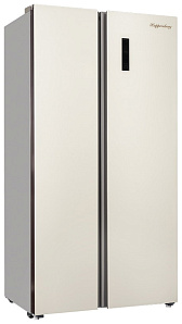 Широкий бежевый холодильник Kuppersberg NSFT 195902 C