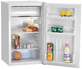 Узкий мини холодильник NordFrost ДХ 403 012 белый