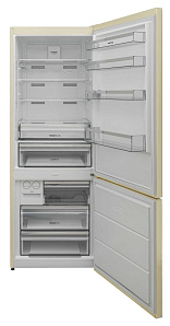 Холодильник с ледогенератором Korting KNFC 71863 B фото 2 фото 2